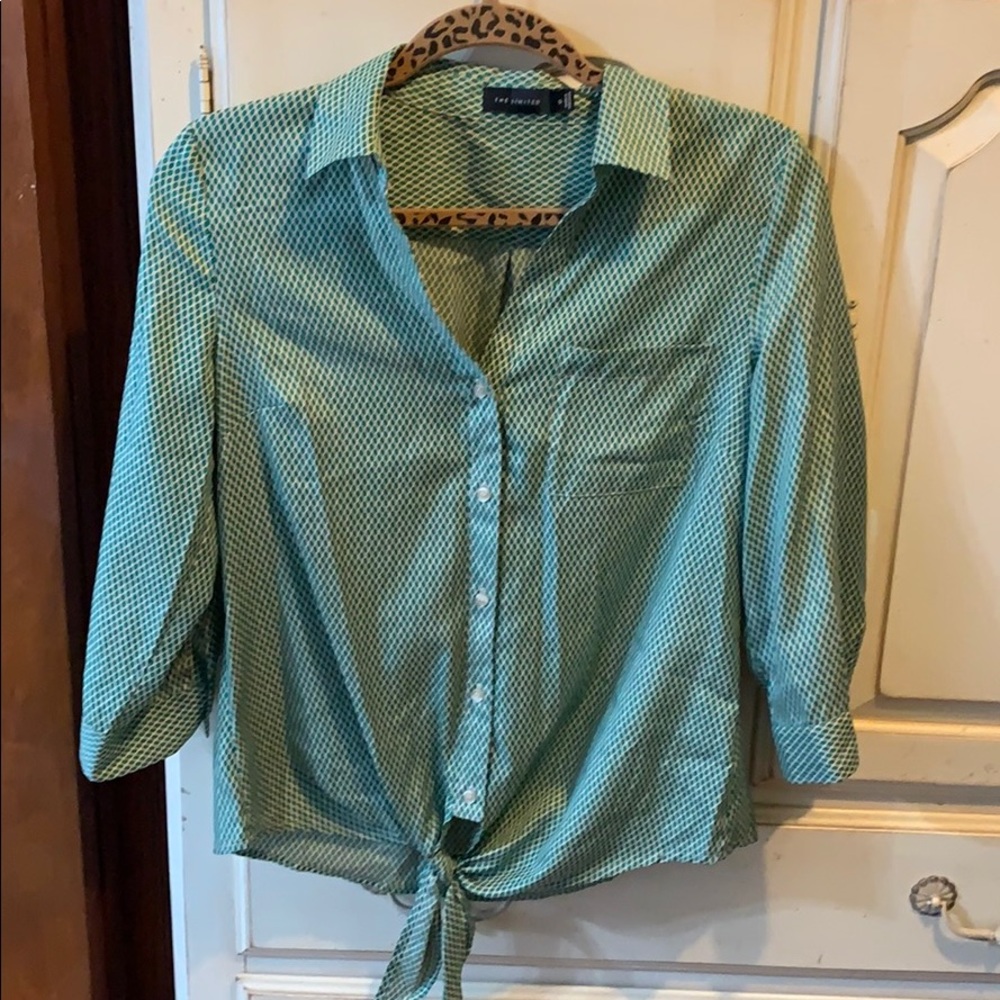 The Limited button down blouse